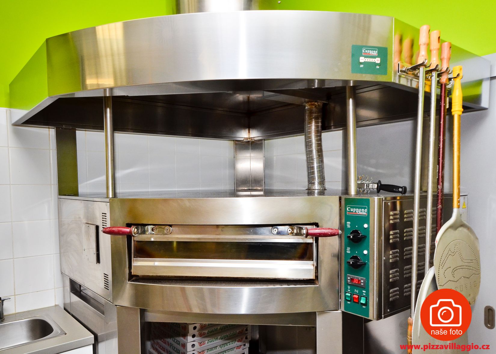 naše pec na pizzu