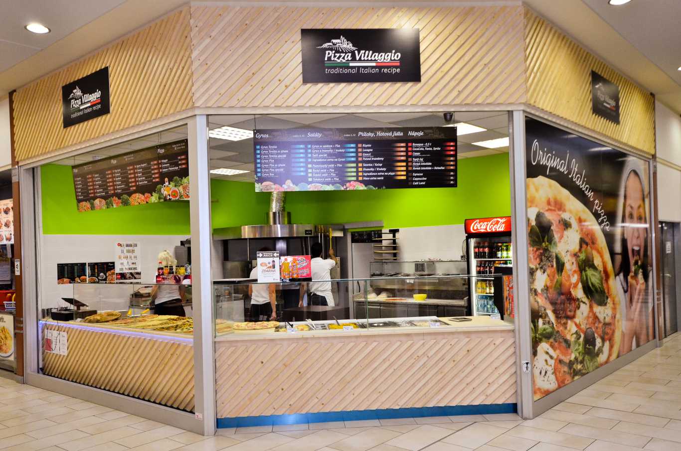 pizza Villaggio Kolín